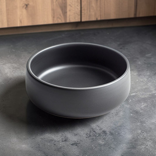 Nuvvz Weighted Anti-Tip Ceramic Pet Dish